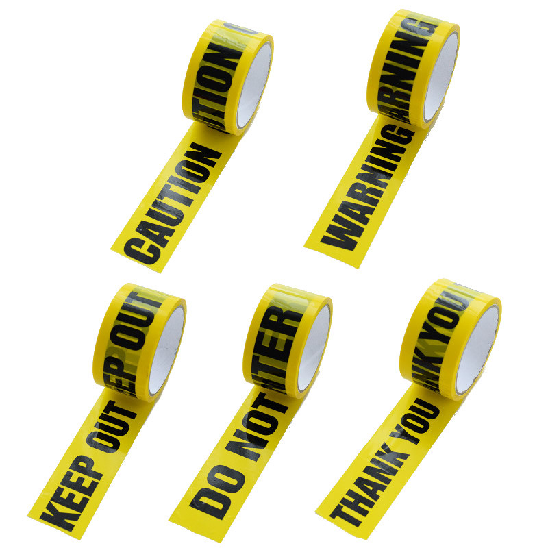 

1-Roll DIY 48mm*25m Opp Warning Tapes Sticker Anti-Skid Caution Barrier Safety Tapes For Home Store