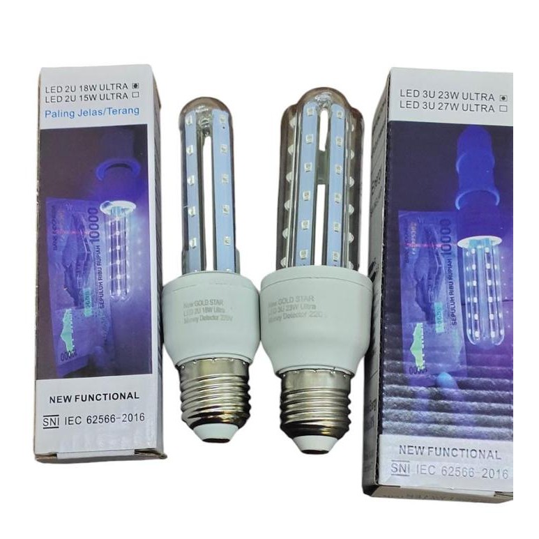 

lampu uv blb cek uang / neon glower 14w 220v meiko kode 308