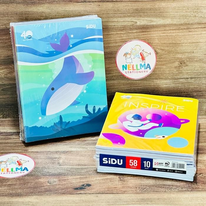 

Buku Tulis Sidu 58 Lembar Isi 10 Buku Buku Catatan Belajar