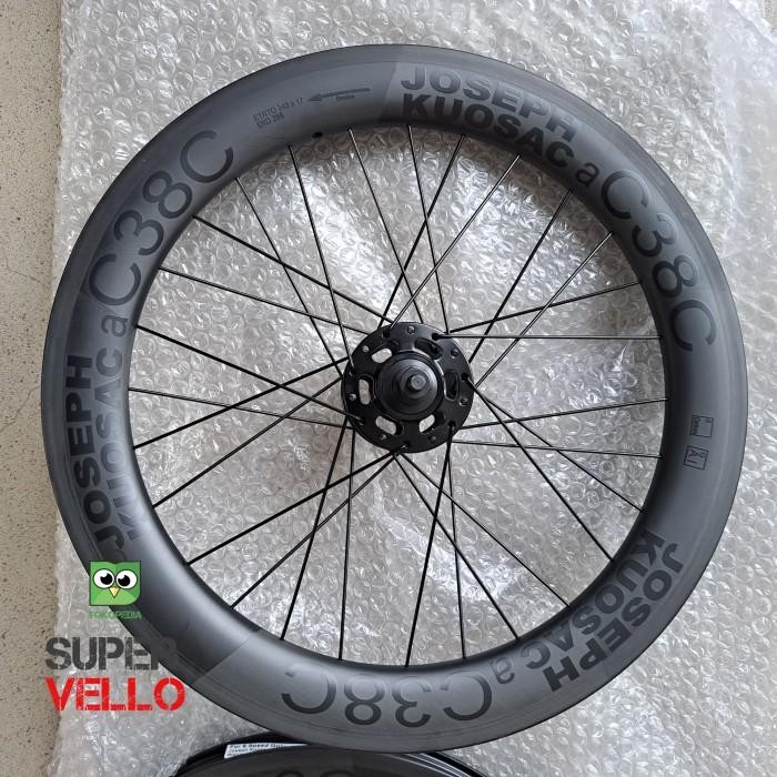 Joseph Kuosac Bromton Carbon Wheelset 349 Black Becal