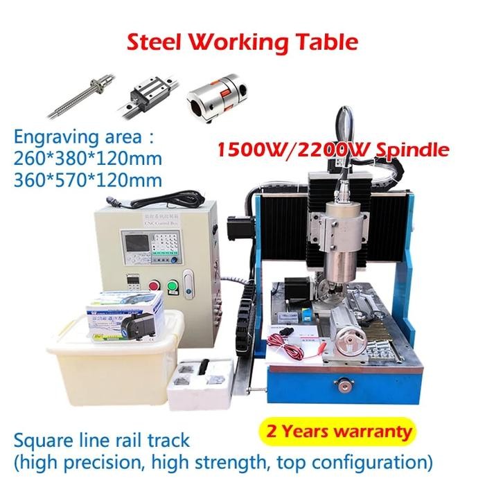 2200W CNC Router Offline DSP Control 1500W Engraving Machine 6040