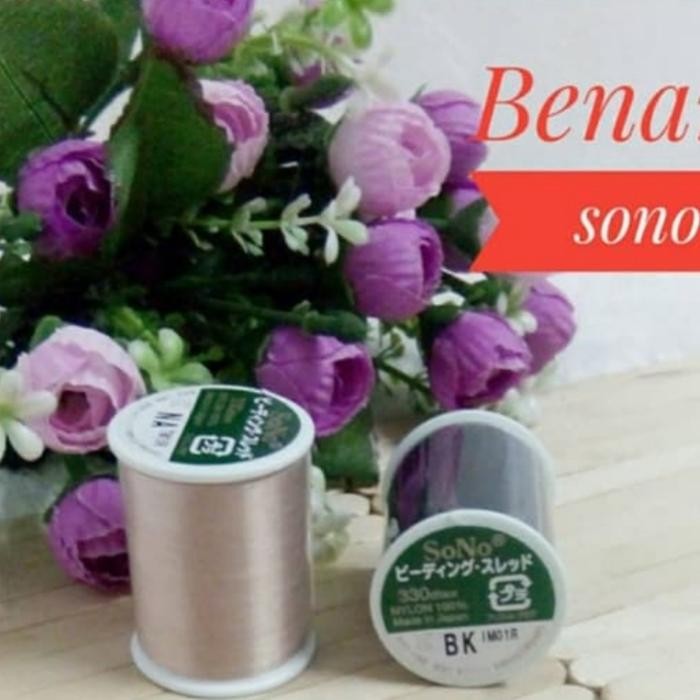 

BENANG BEADING NYLON SONO JAPAN ASLI ISI 100 METER