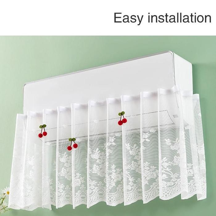 (Promo) Cover Pelindung Ac Motif Lucu / Hiasan Ac Multifungsi / Penutup Ac Kamar / Cover Ac Renda