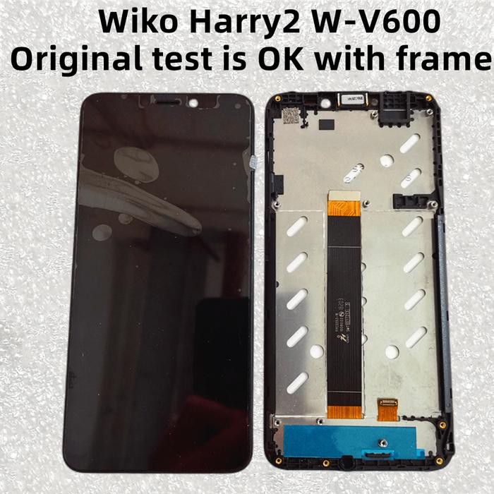 For Wiko Harry2 Lcd Display Mobile Phone Touch Screen Harry 2 Module Inside And Outside W-V600 With 