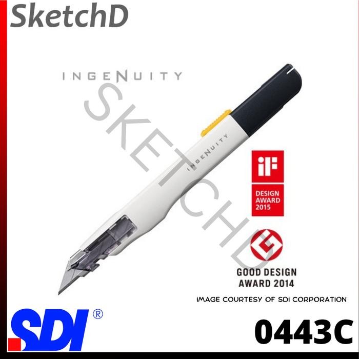 CUTTER KNIFE PRESISI SDI 0443C HIGH QUALITY MATA PISAU 1361 KODE 1295