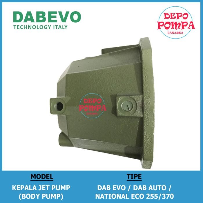Grosir Kepala Jet Pump / Body Pump Pompa Jet Pump Dabevo National 255/370