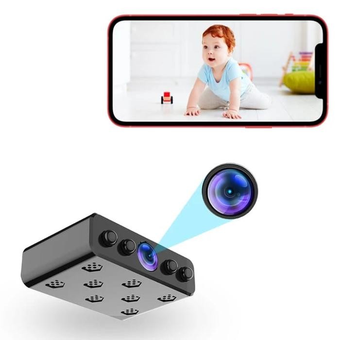 CCTV Mini Nirkabel HD 1080P Kamera Pengintai Camera Rahasia IWFcam