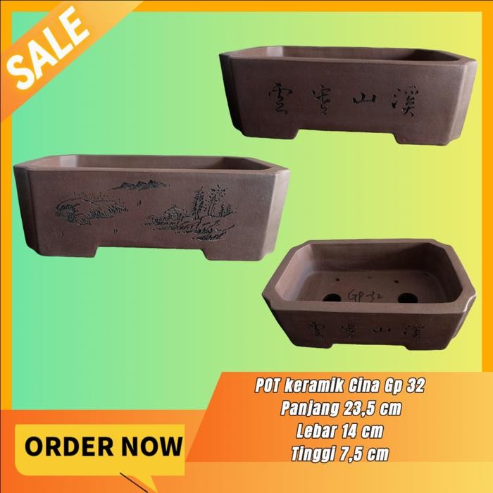 Pot Keramik Bonsai Cina Gp 32