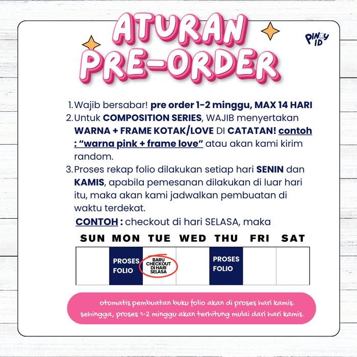 

F4 Buku Folio Composition Book 50/100/200/300 Lembar