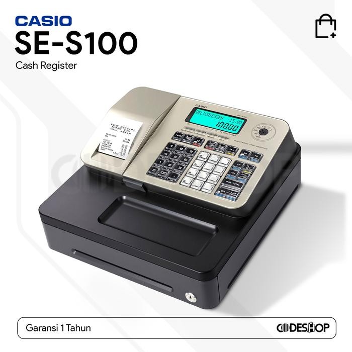 

CASHREGISTER CASIO SE-S 100 FULL COLOR
