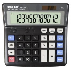 

Calculator Kalkulator Joyko CC-30 / 12 Digits / Check Correct Murah