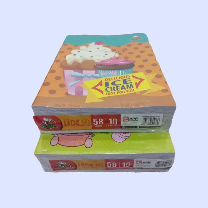 

BUKU TULIS DODO 38 58 1 PACK