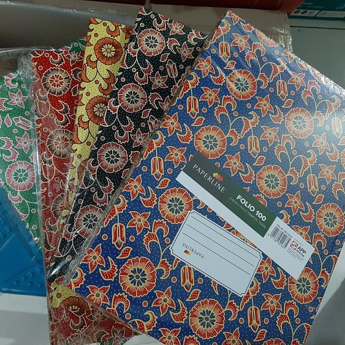 

Buku hardcover folio 100 paperline