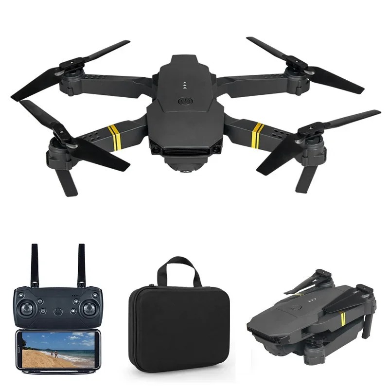 IMPORT 4K Eachine E58 Drone WIFI FPV with Wide Angle Camera Hold Mode Foldable Arm RC Quadcopter Pro