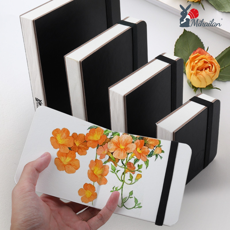 

MIKAILAN Sketch Book Hand Sketching Watercolor Drawing Notebook Paper For Student Artist Painting