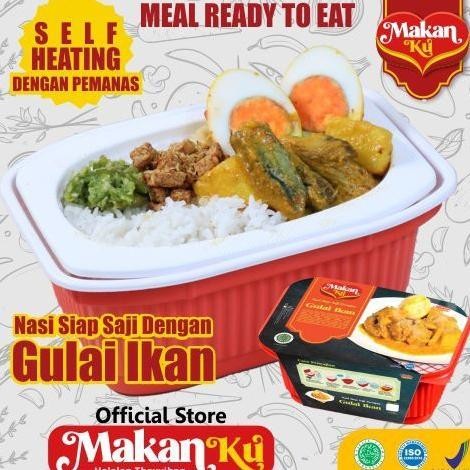 

MakanKu - Gulai Ikan Makanan Siap Saji Dengan Pemanas (MRE/Meal Ready To Eat)