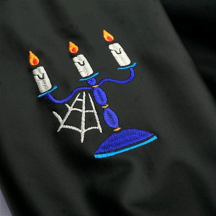 Miscast Varsity Jaket Vintage Hecate Black Distro Waterproof Parka Bandung Keren Casual