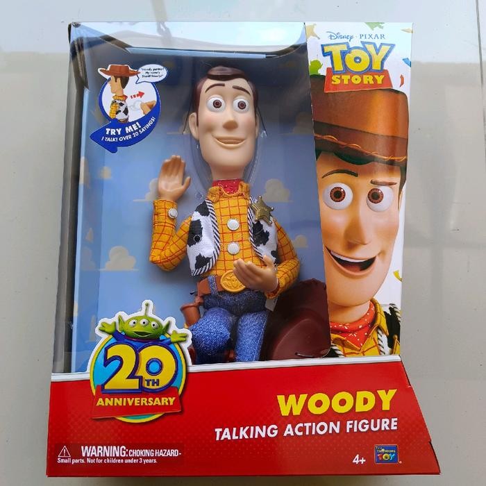 WOODY TALKING TOY STORY MOVIE THINKWAY TOYS NEW MISB KODE 312