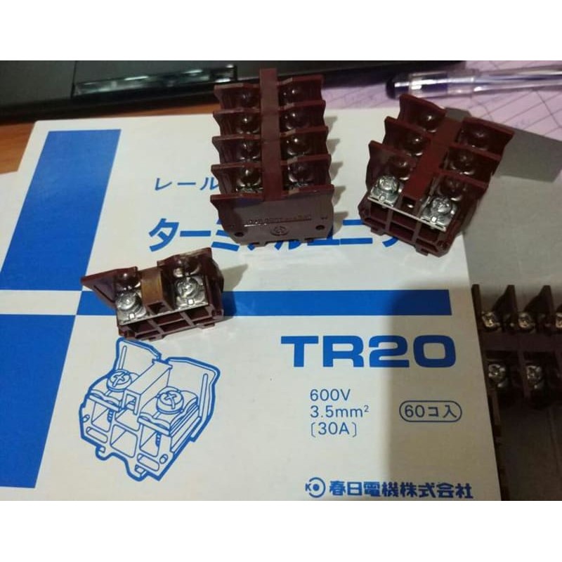 KASUGA TR 20 Terminal Block per pcs TR20