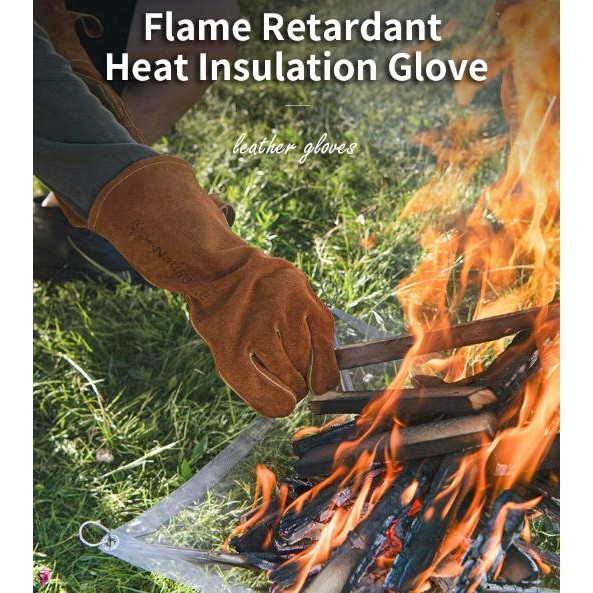 Sarung Tangan Safety Kulit Naturehike Nh20Fs042 Masak Tahan Anti Panas