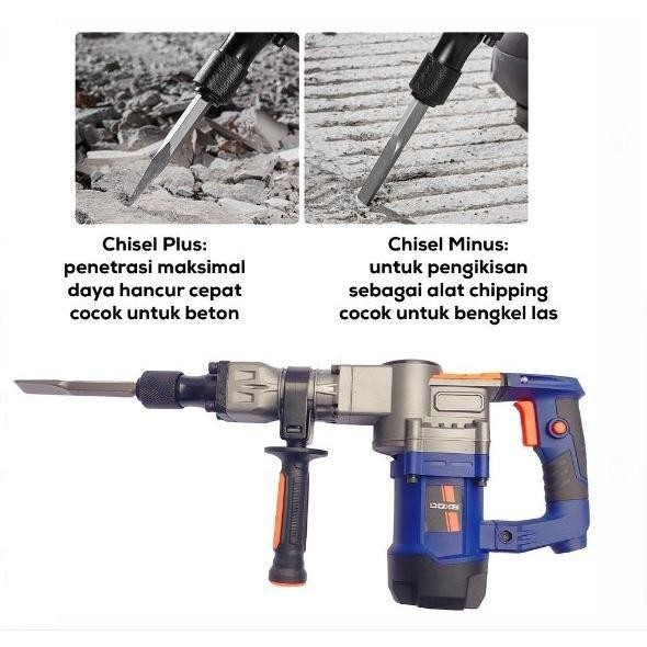 Terpopuler Mesin Jack Hammer Bobok Beton Demolition Hammer Dx- 935 Mesin Jack Hammer