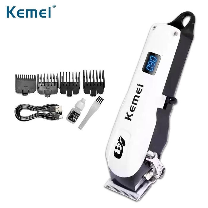 Mesin Cukur Rambut Kemei Km-232 Alat Cukur Rambut Charger