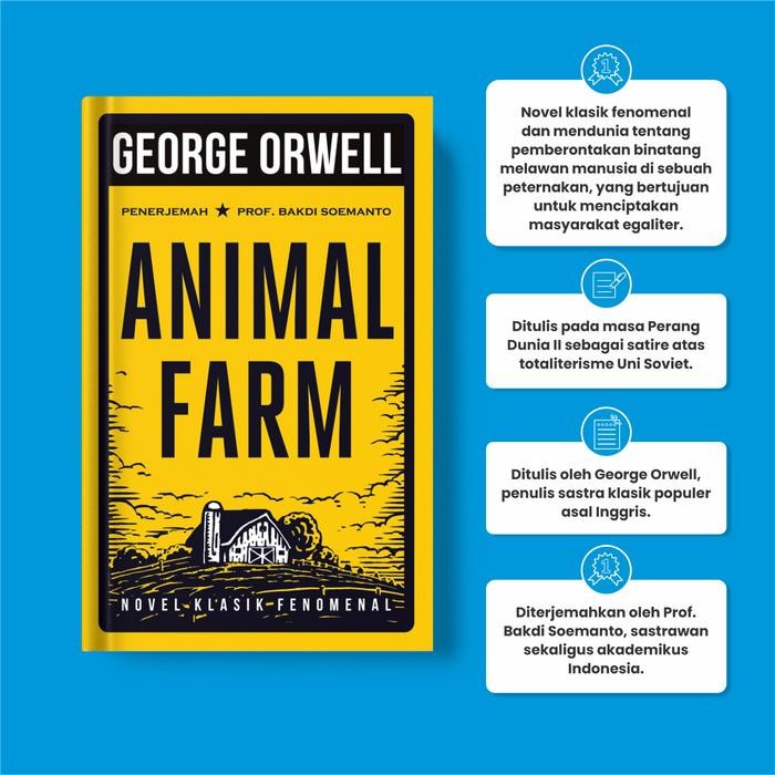 

[Bentang] Buku Fiksi Animal Farm - George Orwell (New)
