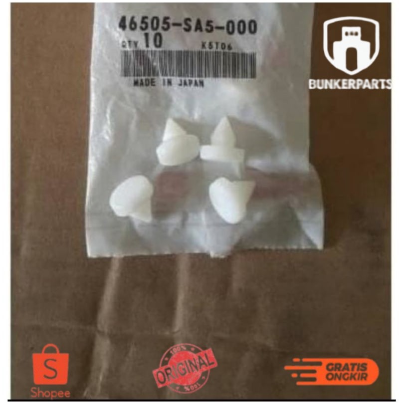 Klip Karet Stopper Pad Pedal Rem Stop Honda Stream HRV Odyssey ORI