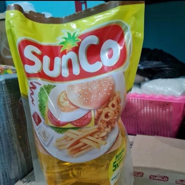 

New minyak goreng sunco 2ltr pouch