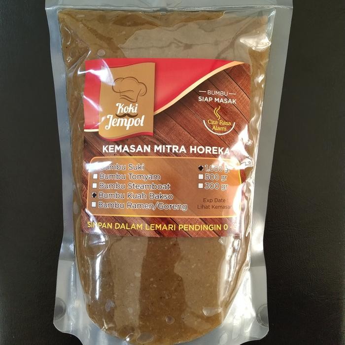 

New Bumbu Kuah Bakso Koki Jempol 1kg (Horeca)