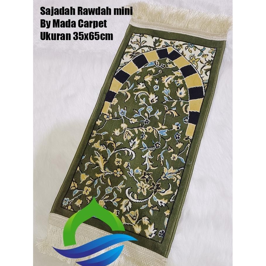 (Allthebest) Sajadah Rawdah kepala/Rawdah Mini/Rawdah Kepala by Mada Carpet