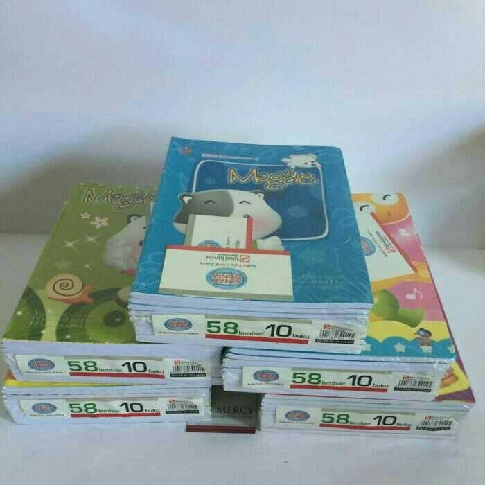 

ASLI Buku Tulis 58. 58 Lembar. Buku sekolah. Alat Tulis. READY STOCK
