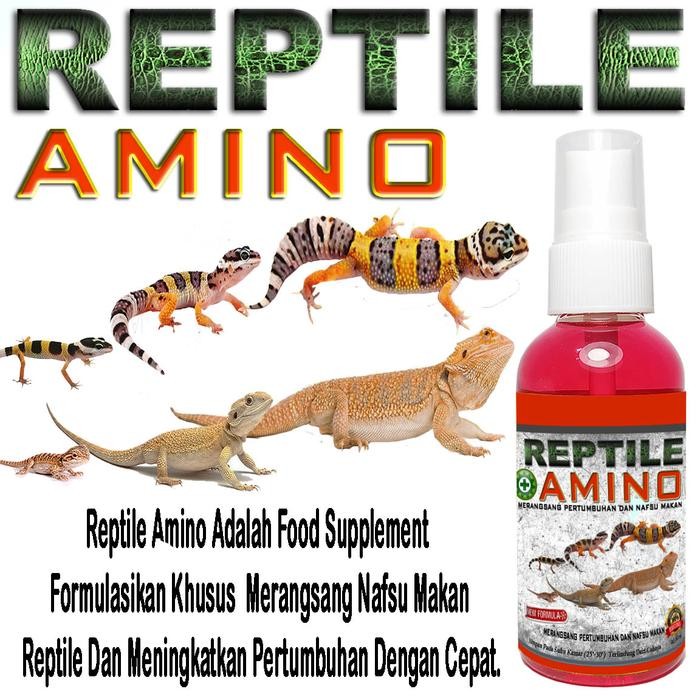 Reptile+ Reptile Plus Suplement Makanan Food Supplement Reptile Torto