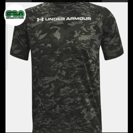 KAOS TSHIRT TECH ABC CAMO UNDER ARMOUR ORIGINAL