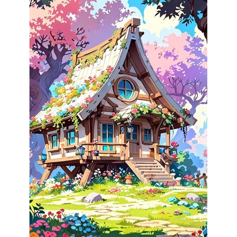 

Diamond Painting Set 5D full drill SQUARE Kreatifitas ( 30cm x 40cm ),keterampilan dan mainan anak