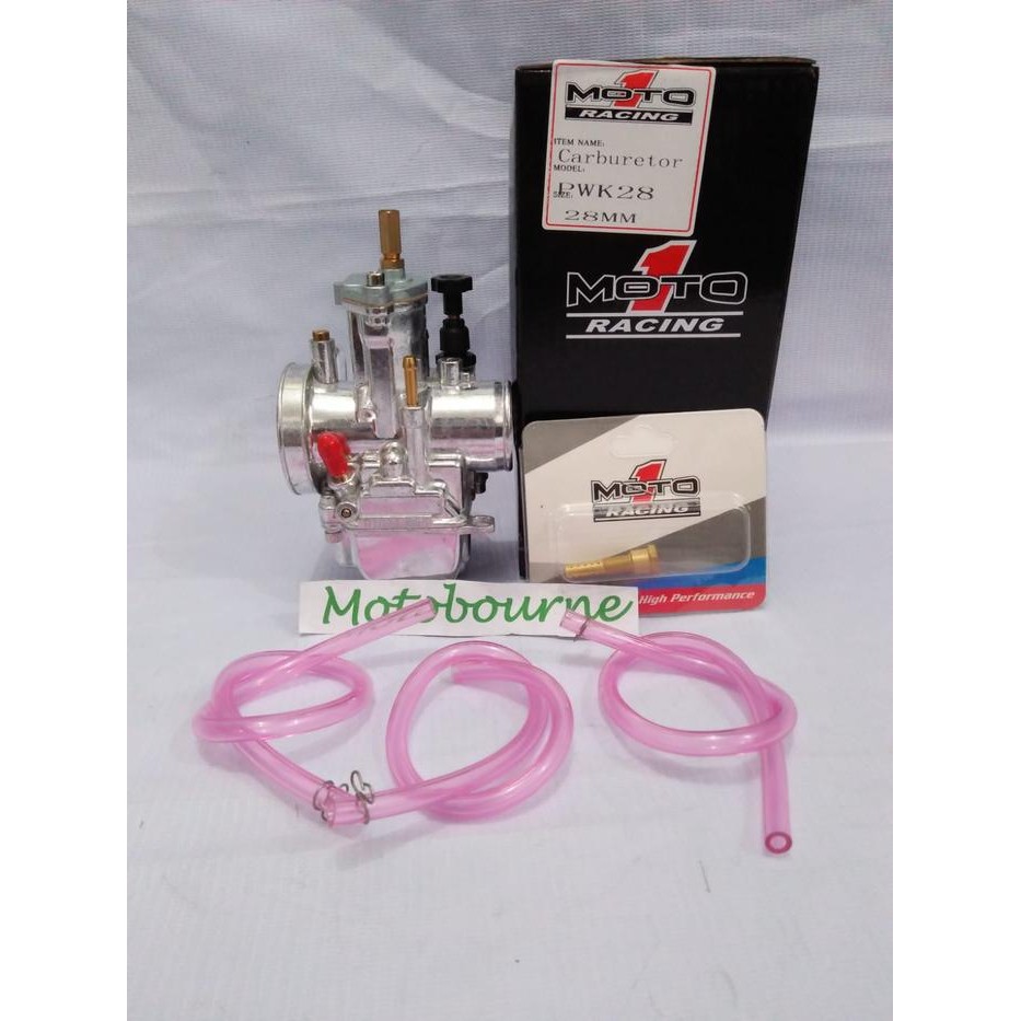 Karbulator Moto1 Pwk28 Karbu Pwk 28 Nickel Moto 1 Racing
