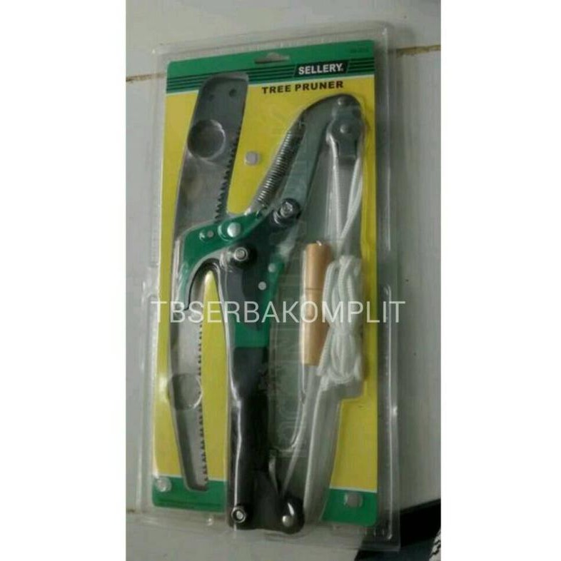Laris Gergaji Dahan Pohon Gunting Galah Gunting Tarik Tree Pruner Sellery
