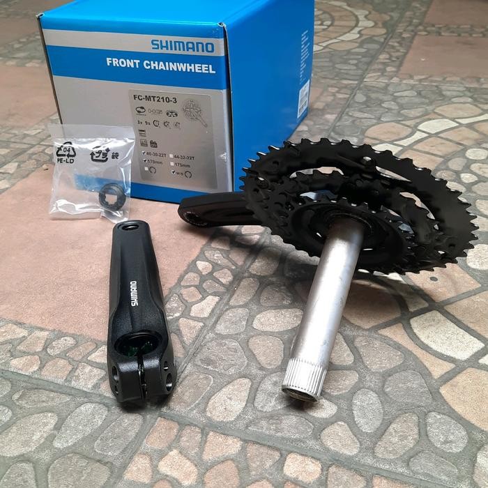 GIR - Crank shimano ALTUS 40T HT2 MT210 sparepart sepeda termurah