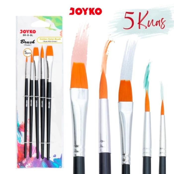 

Brush Kuas Cat Air Minyak Acrylic Joyko BR-8