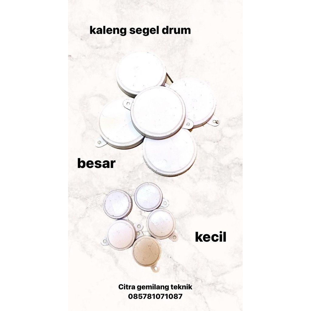 Tutup kaleng segel drum/ penyegel cup besi besar Kode 391