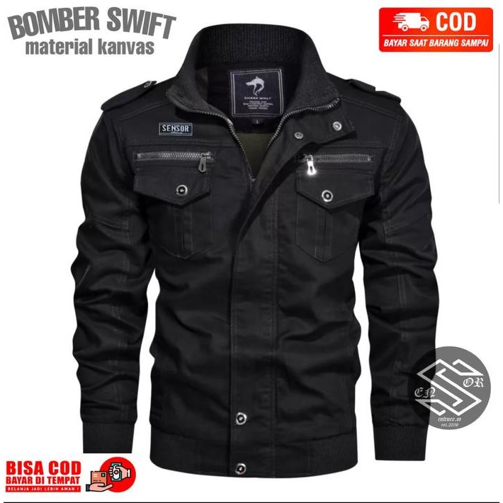 Jaket Bomber Swift Pria / Jaket Bomber Pria / Jaket Bomber Pria Keren / Jaket Pria Terbaru / Jaket