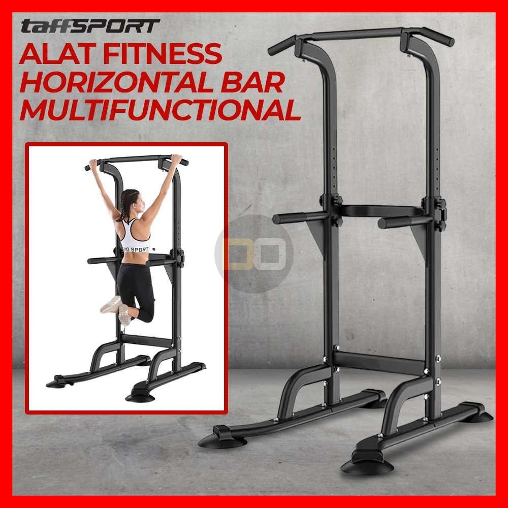 Alat Fitness Pull Up Power Rack Horizonal PullUp Bar Home Gym TaffSPORT 4001F