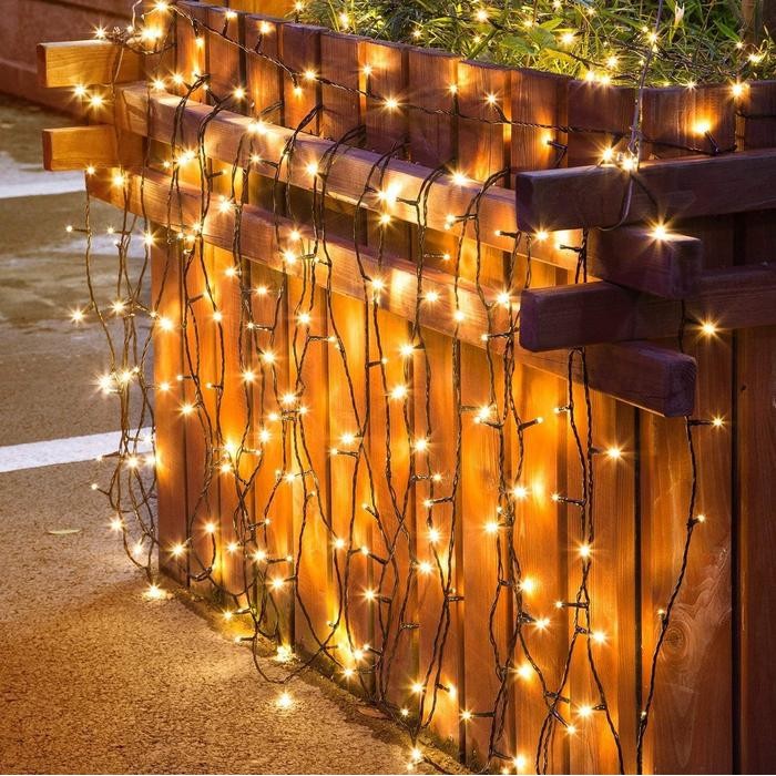 Lampu Tumblr Kabel Hitam 10 Meter Lampu Hias Natal Dekorasi Outdoor