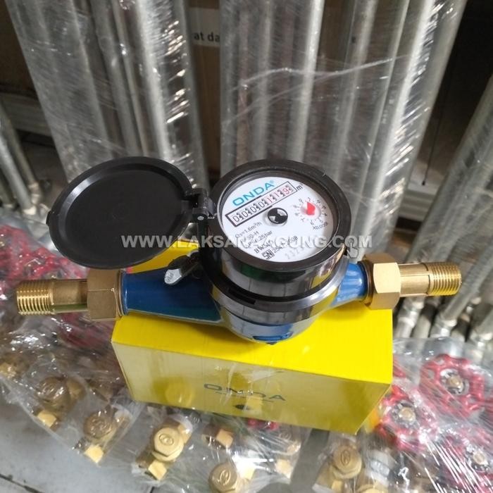 Limited Water Meter Onda 1/2 Inch Meteran Air Onda 1/2 Inch