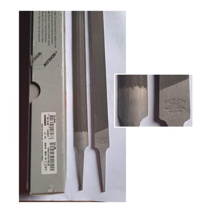 Bagus Nicholson Kikir Half Round / Setengah Bulat 4" 6" 8" 10" 12" Eropa