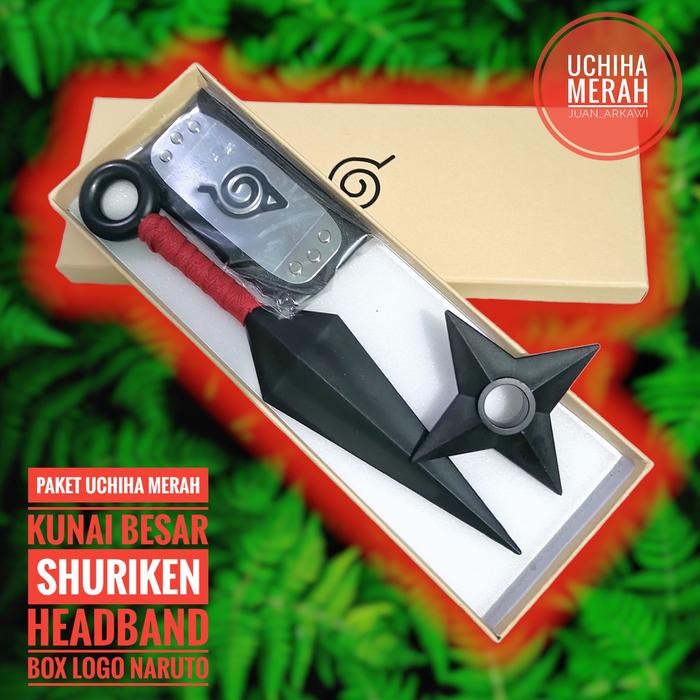 PAKET MAINAN KUNAI COSPLAY NINJA NARUTO KODE 529