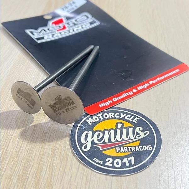 Promo Klep Moto 1 - Payung Klep Racing 28-24 Batang 5 Mm Original