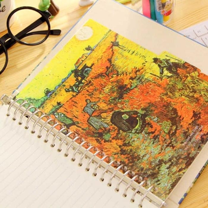

Binder B5 Vangogh, Vintage Dan Time
