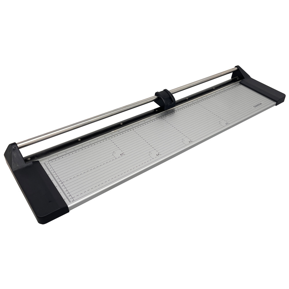 

Paper Trimmer 33inch Manual Paper Cutter with Rotary Blade and Gridlines for Photo Vinyl Paper