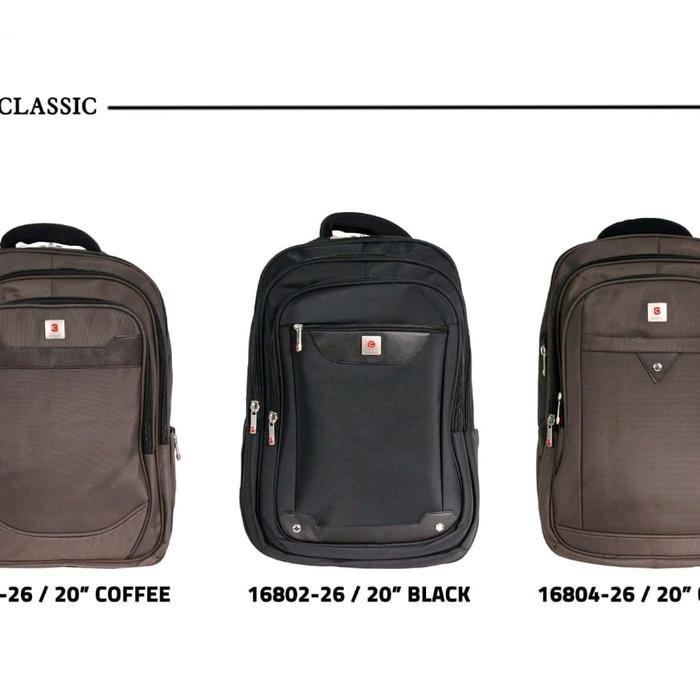 Tas Ransel Laptop Tas Kerja Polo Classic Ransel Jumbo